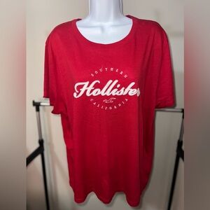 Hollister Red Graphic T-Shirt